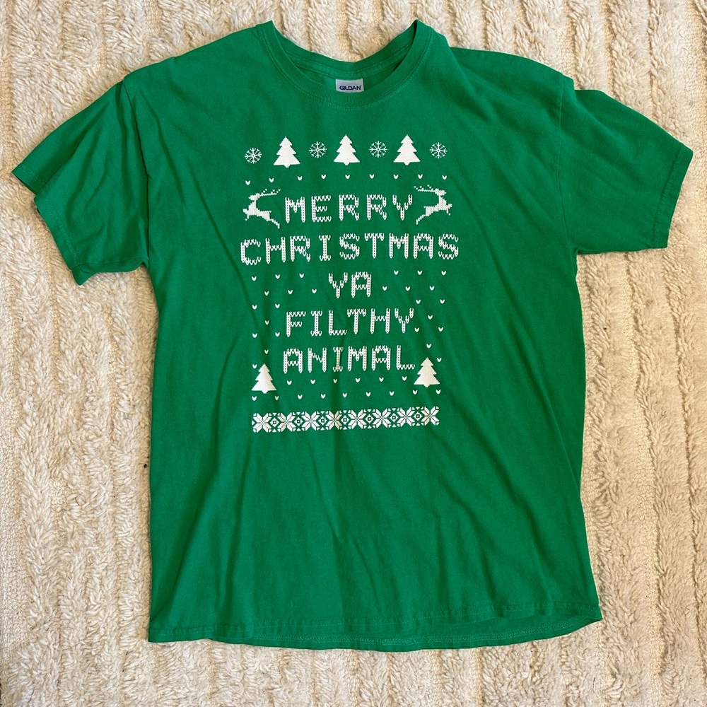 Christmas tshirt.